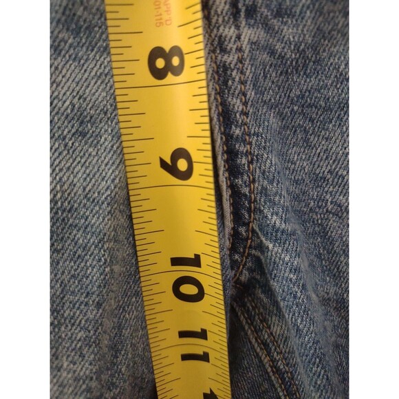 AMERICAN EAGLE Mom Jeans Women's Size 2 STRIGID High Rise Baggy Straight Ripped - Picture 14 of 14